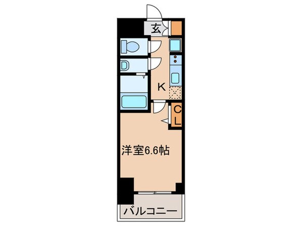 ﾌｧｽﾃｰﾄ名古屋駅前ﾄﾞﾘｰﾑ(304)の物件間取画像